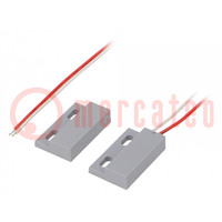 Reed switch; Pswitch: 70W; 29x18.8x6.9mm; Connection: lead; 1000mA