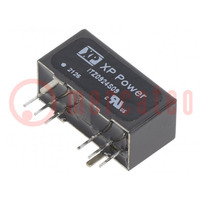Converter: DC/DC; 9W; Uin: 9÷36V; Uout: 9VDC; Iout: 1000mA; SIP8; THT