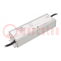 Power supply: switched-mode; LED; 200W; 24VDC; 832÷8330mA; IP67