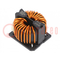 Inductor: wire with current compensation; THT; 4.1mH; 7.89mΩ