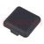 Stopper; for profiles; Width of the groove: 6mm; W: 20mm; L: 20mm