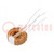 Inductor: wire; THT; 2.2mH; 500mA; 240mΩ; 230VAC; 6x5mm; -20÷50%