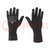 Protective gloves; Size: 8; high resistance to tears and cuts