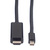 VALUE Mini DisplayPort Kabel, Mini DP-UHDTV, ST/ST, schwarz, 1 m