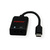 ROLINE Adapter USB Typ C - 2x 3,5mm Audio, ST/BU, 0,13 m