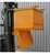 Eichinger Baustoff-Container mit Klappboden, 1500 kg, 750 Liter, enzianblau