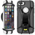 Uchwyt telefonu komórkowego Bone Bike Tie X, na rower, regulowany rozmiar, czarny, 4-6", silikon, mocowany do kierownicy, czarna