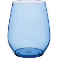 Produktbild zu »Stemless« Trinkglas Polycarbonat, Inhalt: 0,40 Liter, blau