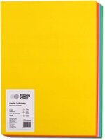 Papier ksero kolorowy Happy Color, A4, 80g/m2, 200 arkuszy, mix kolorów