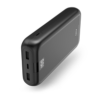 POWER PACK "PERFORMANCE 24", 24 000 MAH, 3 SOR. : USB-C, 2 USB-A, ANT. HAMA