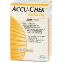 Lancets - ROCHE Accu-Check Softclix - 200 Pieces in a Pack