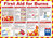 Click Medical First Aid For Burns Poster
