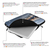 PEDEA Design Schutzhülle: coastline 13,3 Zoll (33,8 cm) Notebook Laptop Tasche
