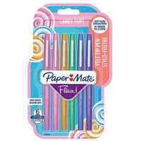 PAPER MATE Faserschreiber Flair 6er Candy Pop M 0.7 mm Blister