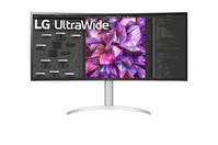 LG 38WQ75C-W számítógép monitor 96,5 cm (38") 3840 x 1600 pixelek Quad HD+ LCD Fehér