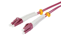 Synergy 21 S217024 InfiniBand/fibre optic cable 3 m 2x LC OM4 Bordeaux, Wit