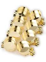 Inge‘s Christmas Decor 700 001 412 Kerzenring Metall Gold