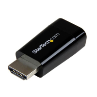 StarTech.com Kompakter HDMI auf VGA Video Adapter/ Konverter ideal für Chromebooks Ultrabooks & Laptops - 1920x1200