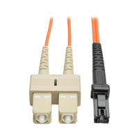 Tripp Lite N310-30M cable de fibra optica MT-RJ 2x SC OFNR Beige, Negro, Naranja