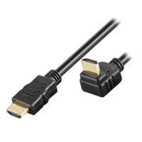 Techly 1m HDMI M/M kabel HDMI HDMI Typu A (Standard) Czarny