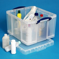 Really Useful Boxes 68504100 small parts/tool box Plastic Transparent