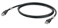 Weidmüller Cat6a S/FTP, 0.5m cable de red Negro 0,5 m S/FTP (S-STP)