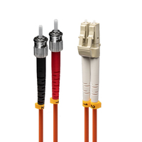 Lindy 20m LC-ST OM2 50/125 Fibre Optic Patch Cable