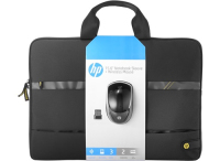 HP 39.6 cm (15.6") Wireless Essentials Kit notebook case 39.6 cm (15.6") Briefcase Black, Grey