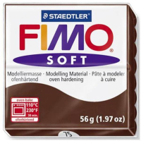 Staedtler FIMO soft Boetseerklei 56 g Chocolade 1 stuk(s)