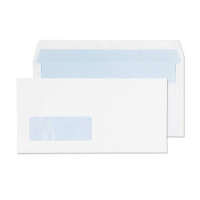 Blake Purely Everyday White Window Self Seal Wallet DL 110x220mm 80gsm (Pack 1000)