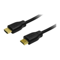 LogiLink CH0076 kabel HDMI 0,2 m HDMI Typu A (Standard) Czarny