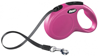 Flexi New CLASSIC 5 m Rose Chien Laisse avec enrouleur
