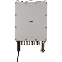 Axis 01449-001 commutateur réseau Géré Gigabit Ethernet (10/100/1000) Connexion Ethernet, supportant l'alimentation via ce port (PoE) Blanc