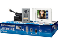 Aiphone JPS-4AEDV video intercom system 17.8 cm (7") Stainless steel, White