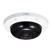 i-PRO WV-S8543G cámara de vigilancia Almohadilla Cámara de seguridad IP Exterior 2688 x 1520 Pixeles Techo