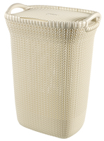 Curver Knit panier à linge 57 L Rectangulaire Plastique Beige