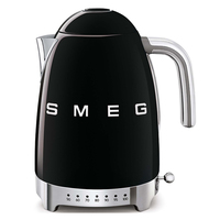 Smeg KLF04BLEU elektromos vízforraló 1,7 L 2400 W Fekete