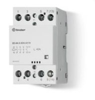Finder 22.34.0.024.4720 electrical relay White 4