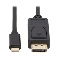 Tripp Lite U444-003-DP-BD cavo e adattatore video 0,91 m USB tipo-C DisplayPort Nero