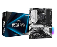 Asrock B550 Pro4 AMD B550 AM4 foglalat ATX