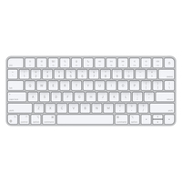 Apple Magic clavier USB + Bluetooth Anglais américain Aluminium, Blanc