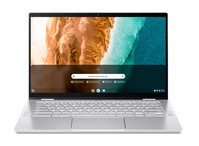 Acer Chromebook Spin 514 CP514-2H-597C Intel® Core™ i5 i5-1130G7 35,6 cm (14") Touchscreen 8 GB LPDDR4x-SDRAM 256 GB SSD Wi-Fi 6 (802.11ax) ChromeOS Zilver