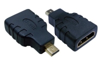 MCL CG-285 cambiador de género para cable HDMI A F HDMI micro-D M Negro