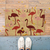 Relaxdays Fußmatte Kokos mit Flamingos