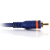C2G 2m Velocity Digital Audio Coax Cable Composite-Video-Kabel RCA Schwarz