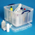 Really Useful Boxes 68504100 pieza pequeña y caja de herramientas Plástico Transparente