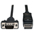 Tripp Lite P581-003-VGA-V2 video átalakító kábel 0,91 M DisplayPort Fekete