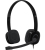 Logitech H150 Stereo Headset Kopfhörer Kabelgebunden Kopfband Büro/Callcenter Schwarz