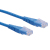 ROLINE 0.3m Cat6 UTP hálózati kábel Kék 0,3 M U/UTP (UTP)