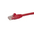 StarTech.com 10m CAT6 Ethernet Cable - Red CAT 6 Gigabit Ethernet Wire -650MHz 100W PoE RJ45 UTP Network/Patch Cord Snagless w/Strain Relief Fluke Tested/Wiring is UL Certified/TIA